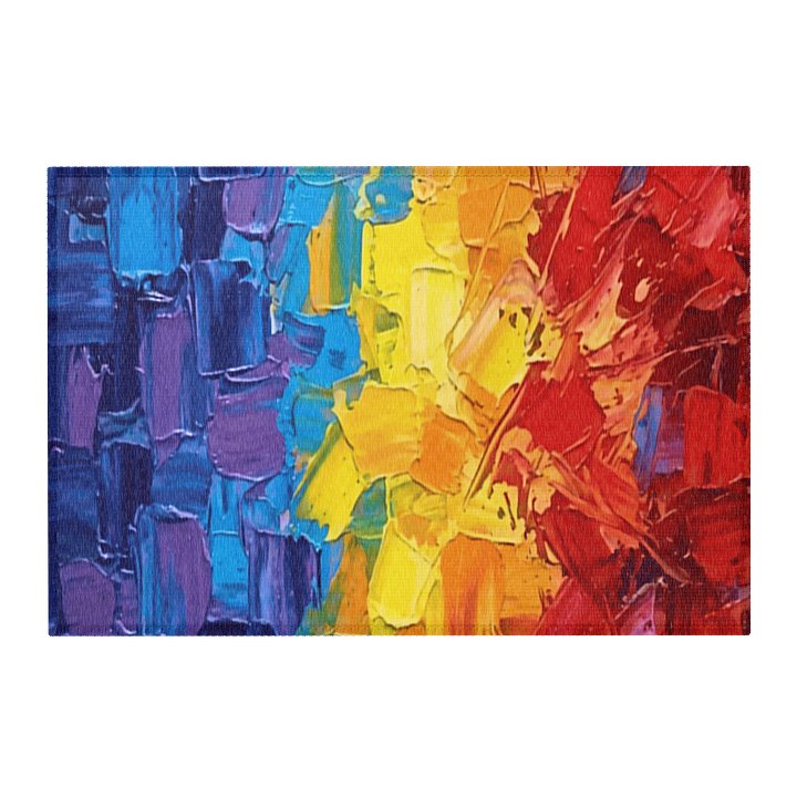Color that Refuses to be Quiet - Chenille Area Rugs product image (2)