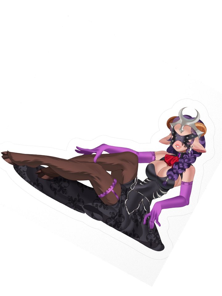 Chibi Omonora Pinup Sticker product image (2)