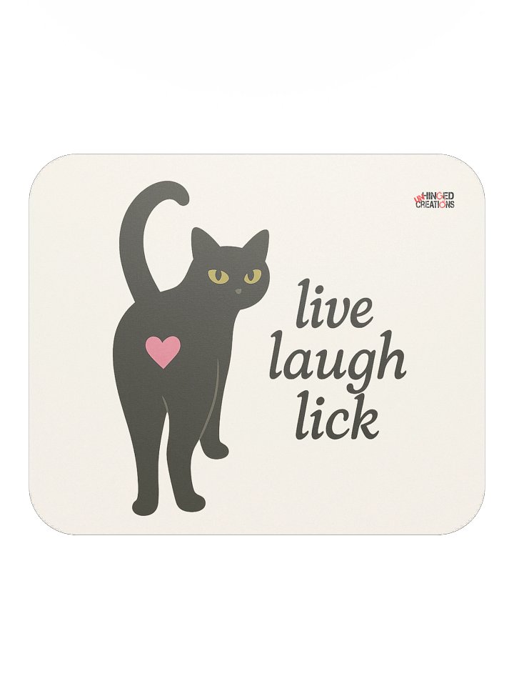 Live Laugh Lick Mousepad product image (2)