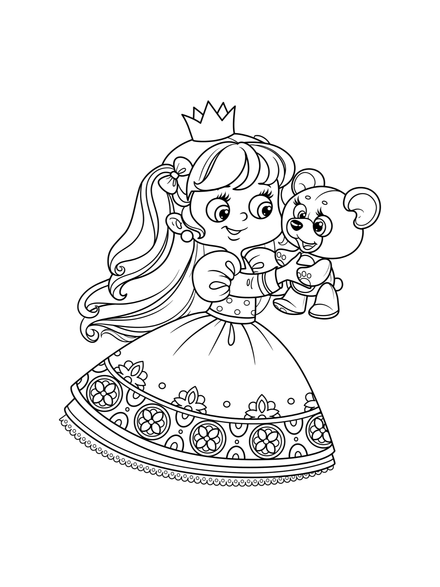 Princess Coloring Book product image (4)