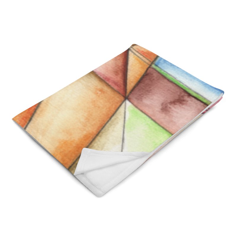 Circles to Circles #6 - Stereographic Projection Mathematical Art Blanket product image (3)