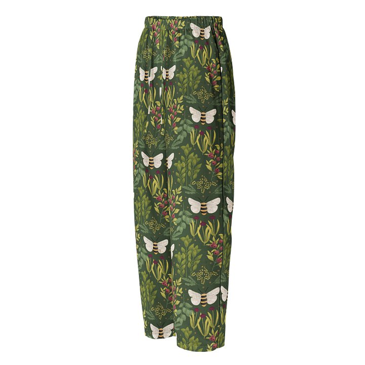 Bees and Foliage Ladies Pajama Pants product image (1)
