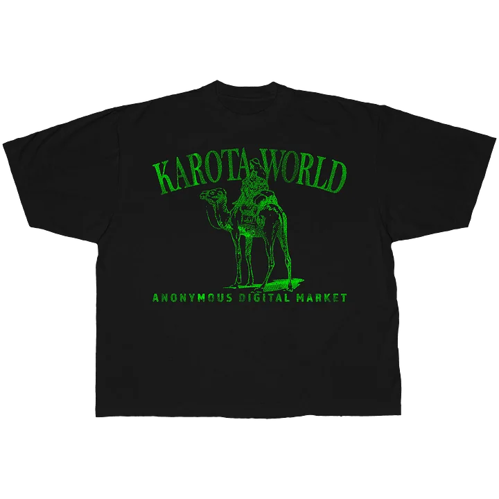 black 'Digital Market' tee product image (1)