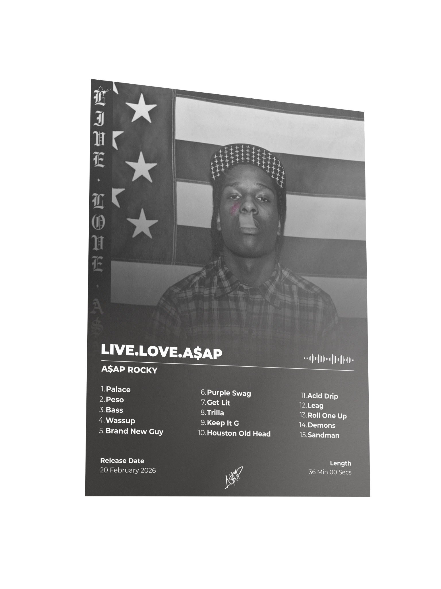 A$AP Rocky LIVE.LOVE.A$AP Poster product image (6)