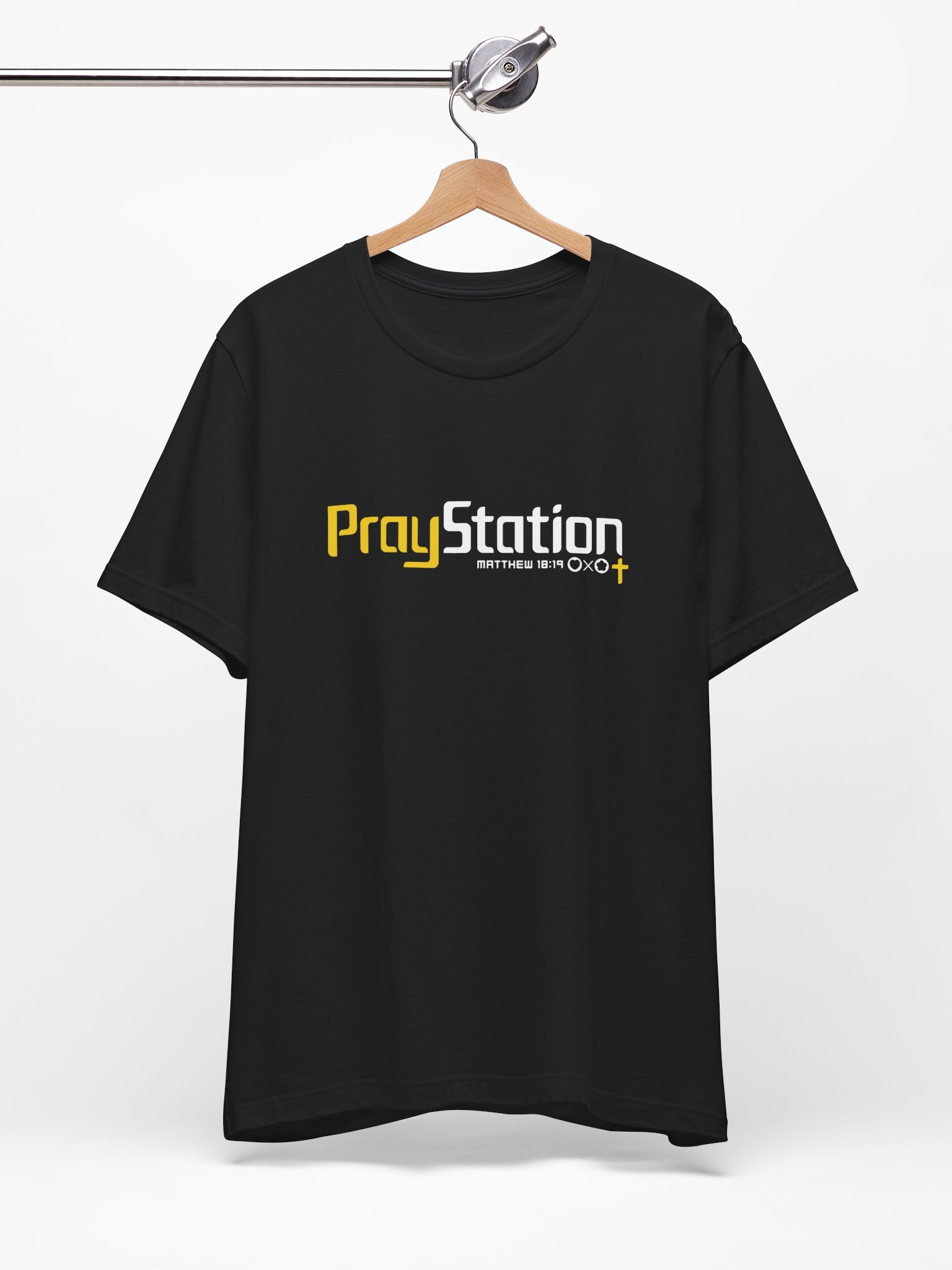 LXA PrayStation Classic Tee | Love X Aloha - Faith Collection | Premium Christian Apparel product image (4)