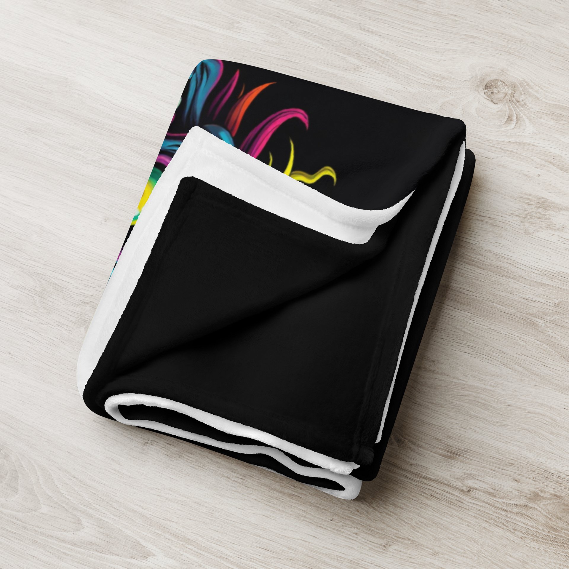 " I'm Fine" Cozy Throw Blanket product image (6)