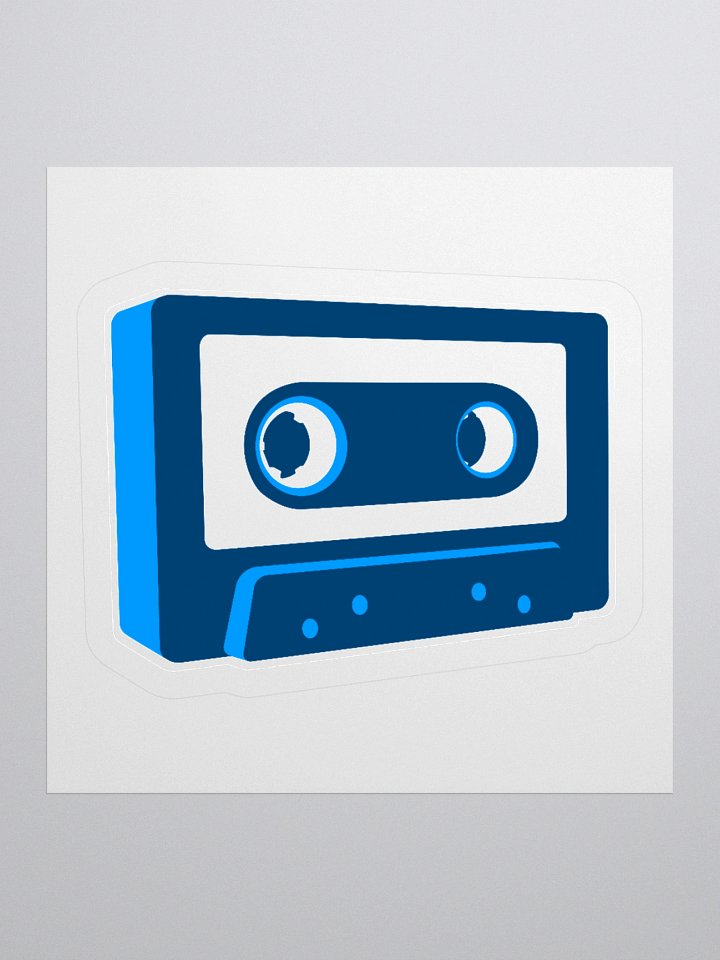 Sticker Cassette (3 tailles) product image (1)