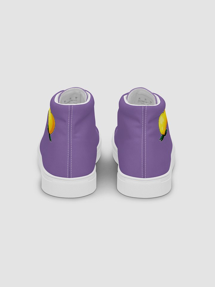 Lemonheart Womens High Top Canvas Shoes (Purple) product image (2)