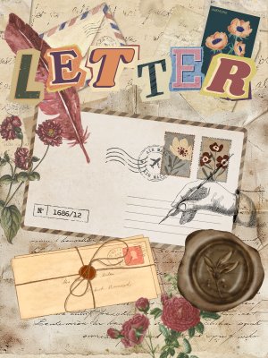Handwritten Scrapbooked Letter product image (1)