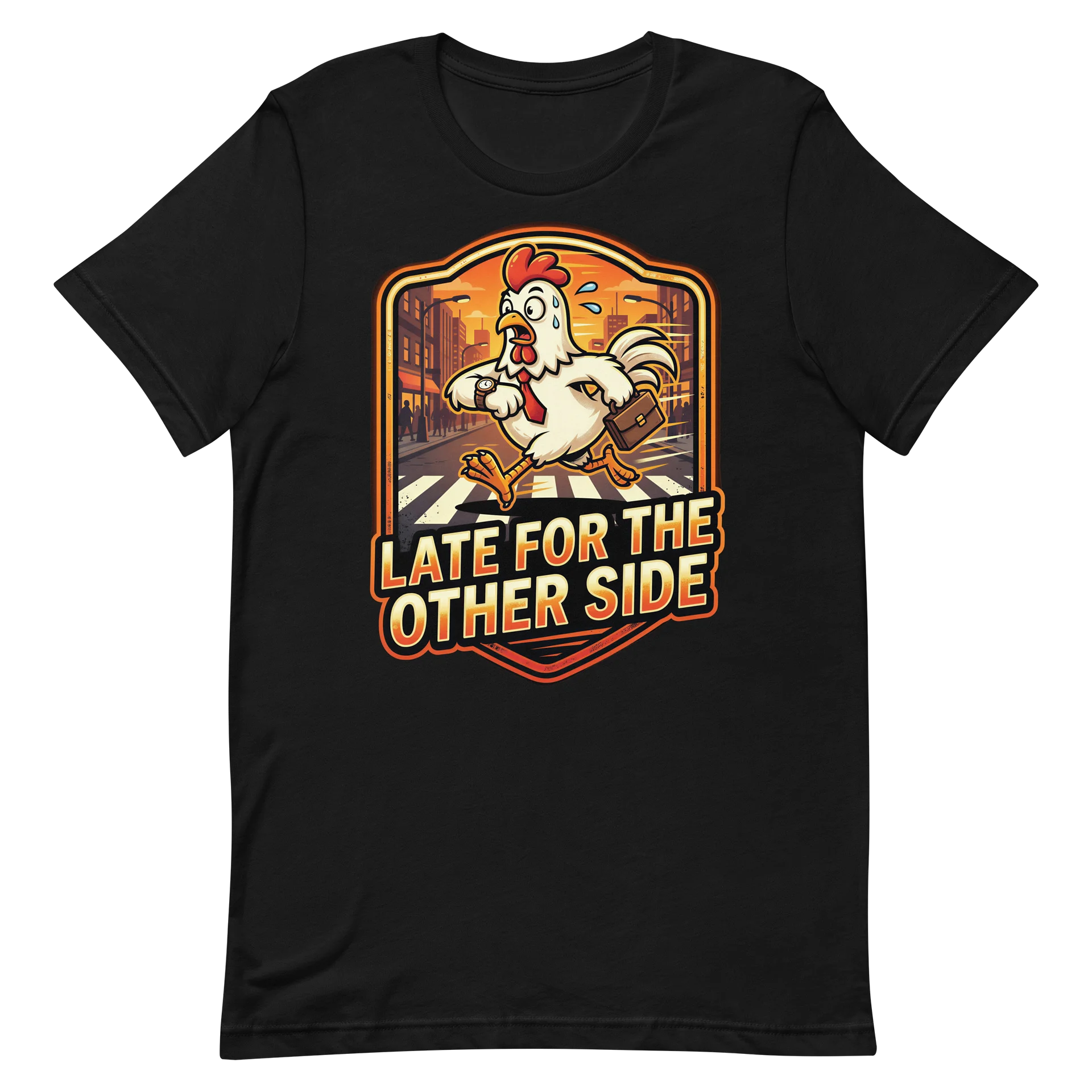 Women's Why Did The Chicken Cross The Road Tshirt product image (2)