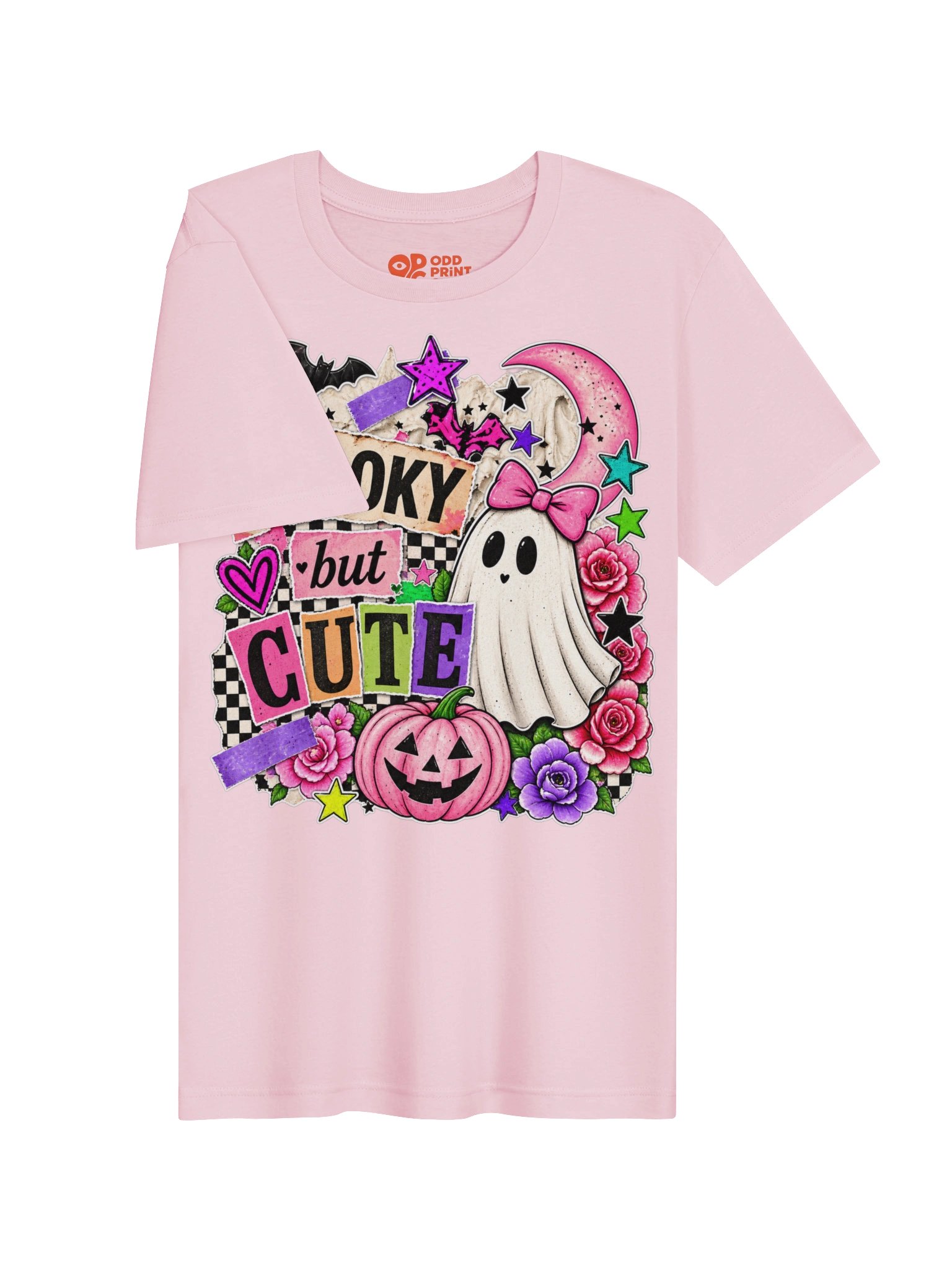 Spooky But Cute Halloween Ghost T-Shirt product image (6)