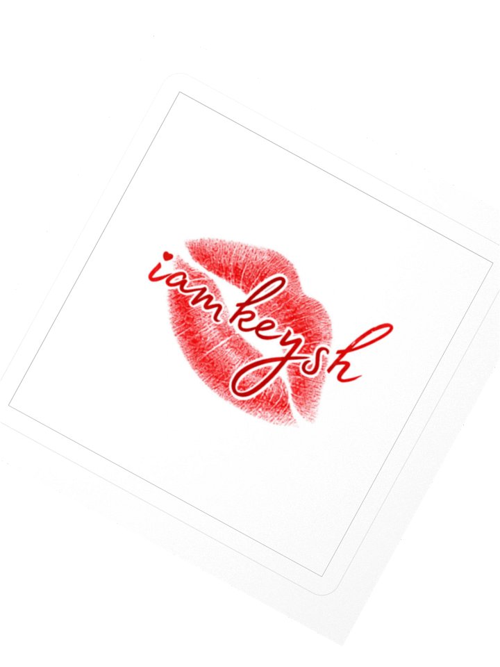 IAmKeysh Logo Sticker product image (6)