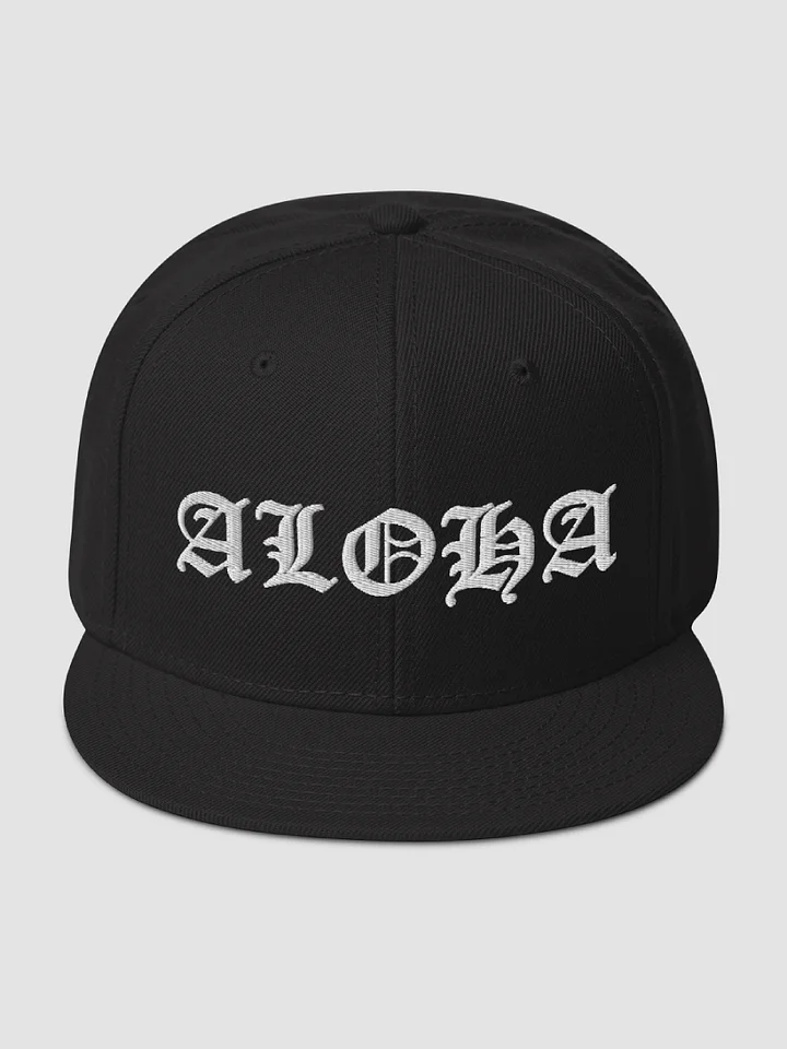 Ohana Snapback Baseball Cap OE product image (2)