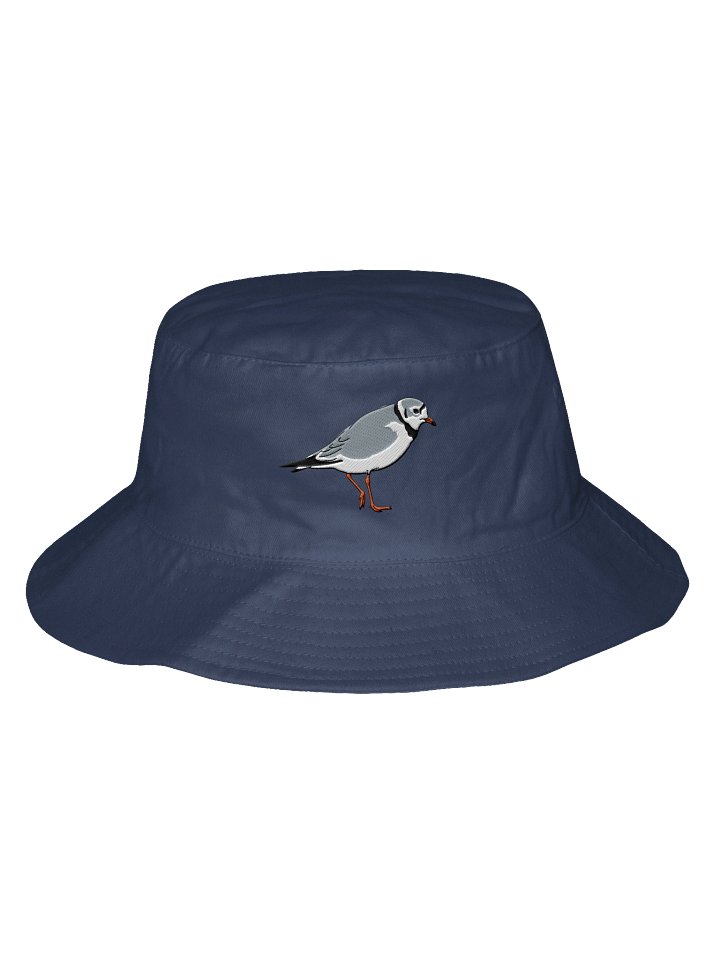 Piping Plover Embroidered Bucket Hat | Shorebird Sun Hat | Beach Birding Hat product image (6)