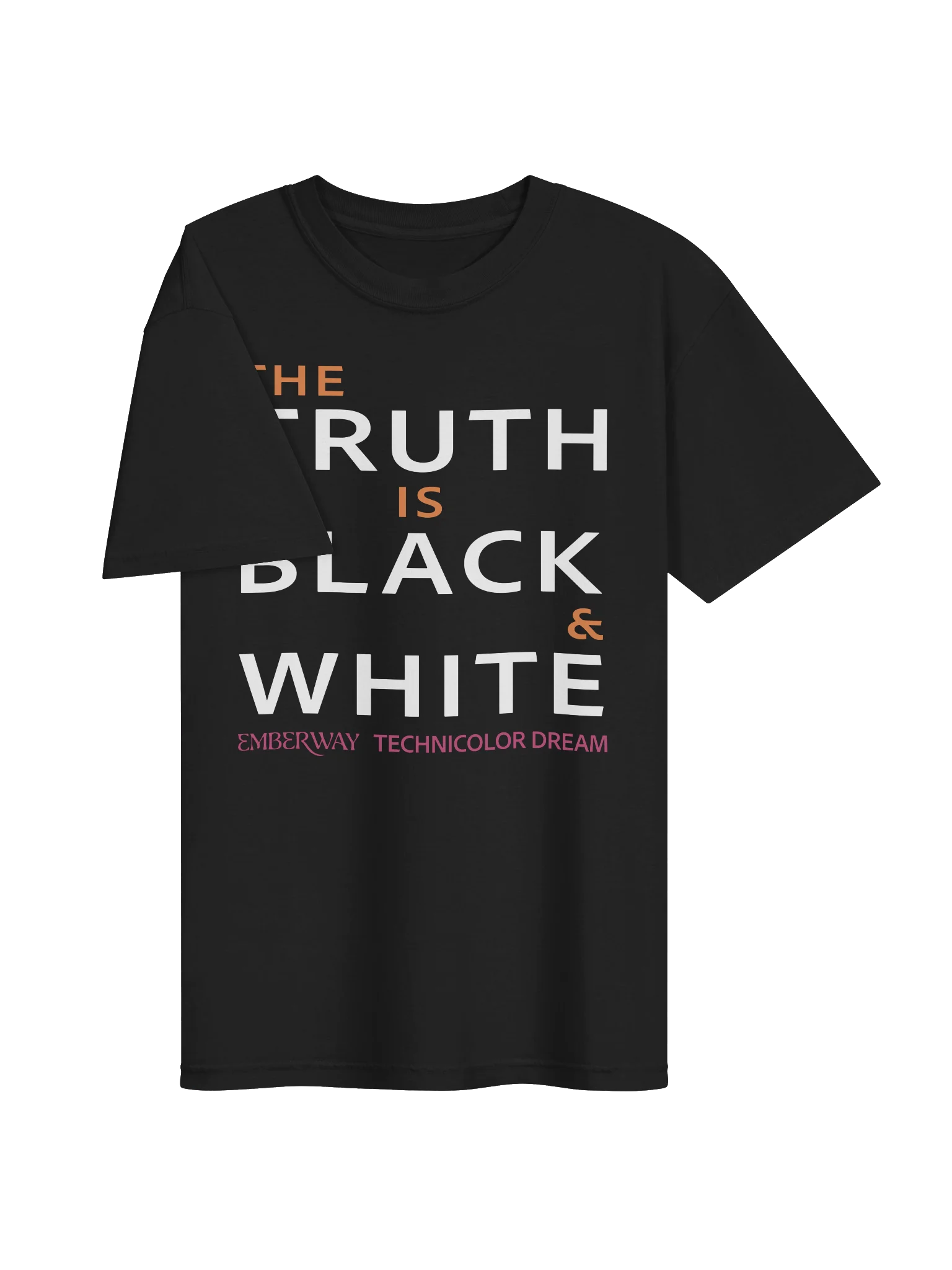 The Truth Is Black & White Tee product image (3)