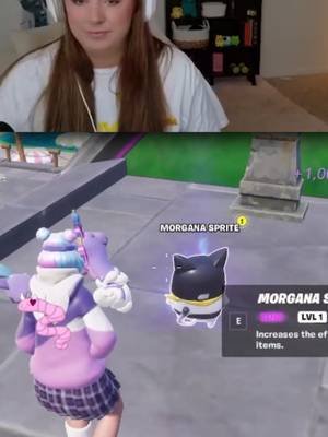 New Morgana sprite heals QUICKLY! #fortnite #fortniteupdate #sprites