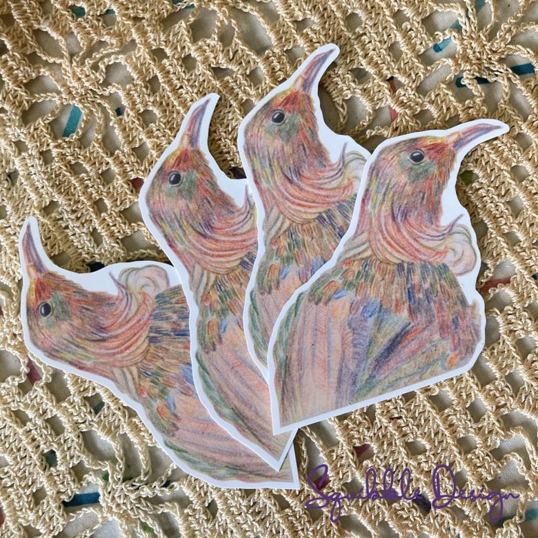 Vinyl Sticker - Rainbow Tui product image (2)