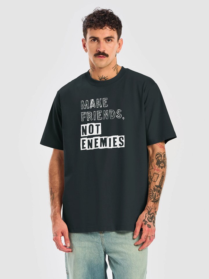 SPREAD LOVE, NOT HATE COTTON TEE product image (1)