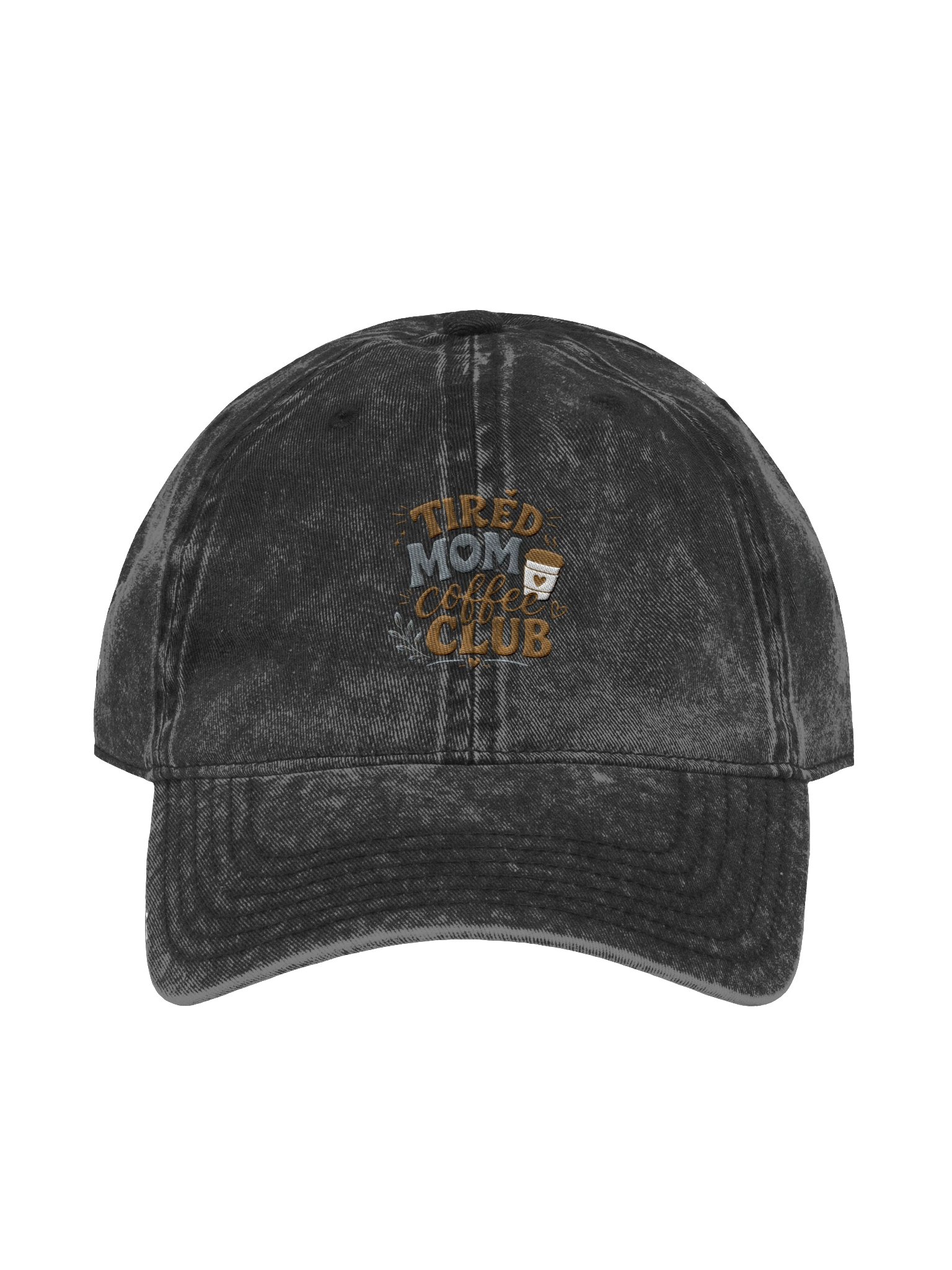 Tired Mom Coffee Club Cap – Funny Mom Coffee Hat product image (1)