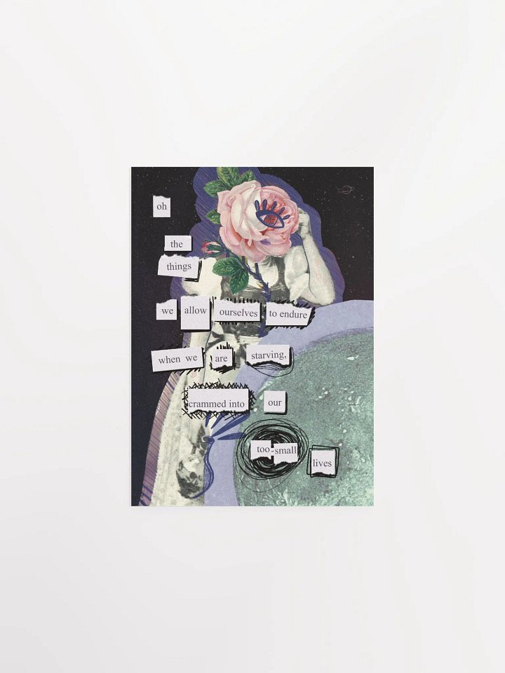 Too-Small Lives Art Print product image (1)
