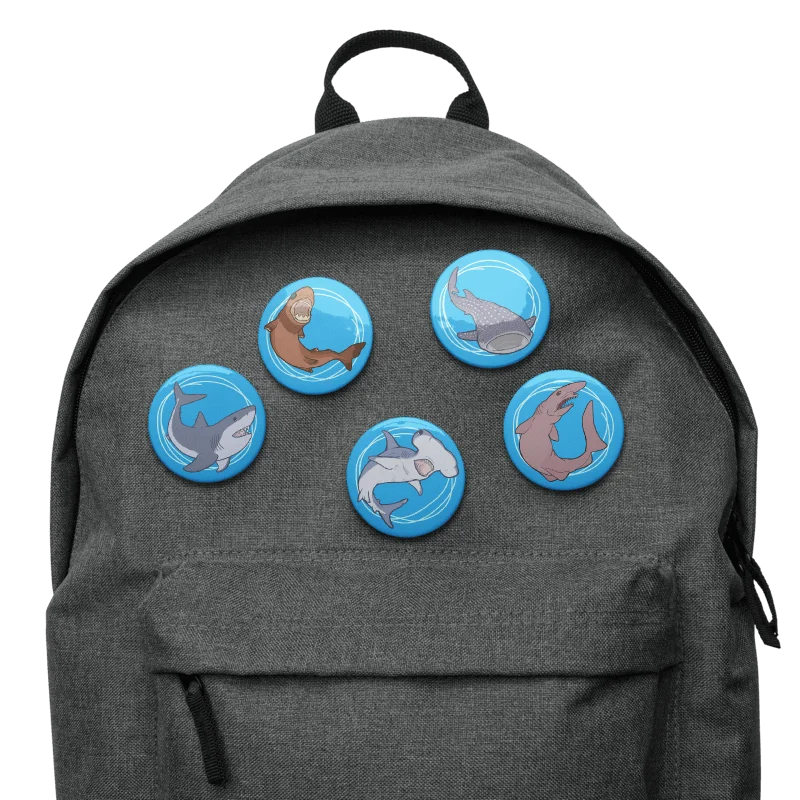 Shark Pins - set 1 product image (3)