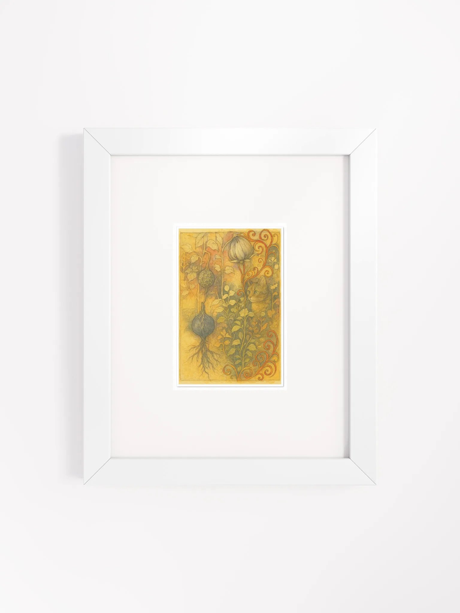 The Secret Garden Sketchbook Artprint Framed product image (4)