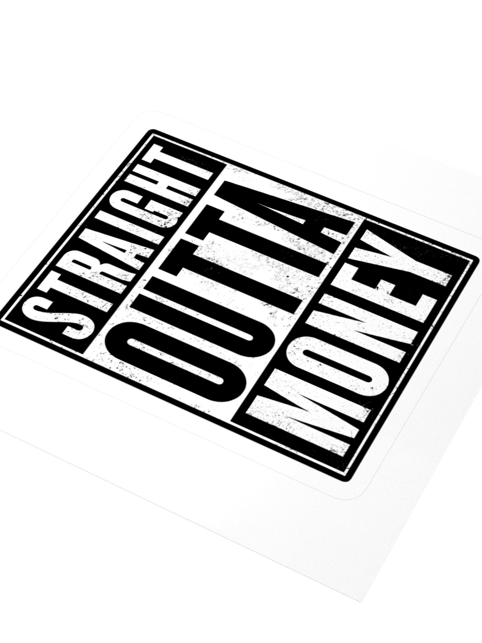 Straight Outta Money Kiss-Cut Sticker product image (3)