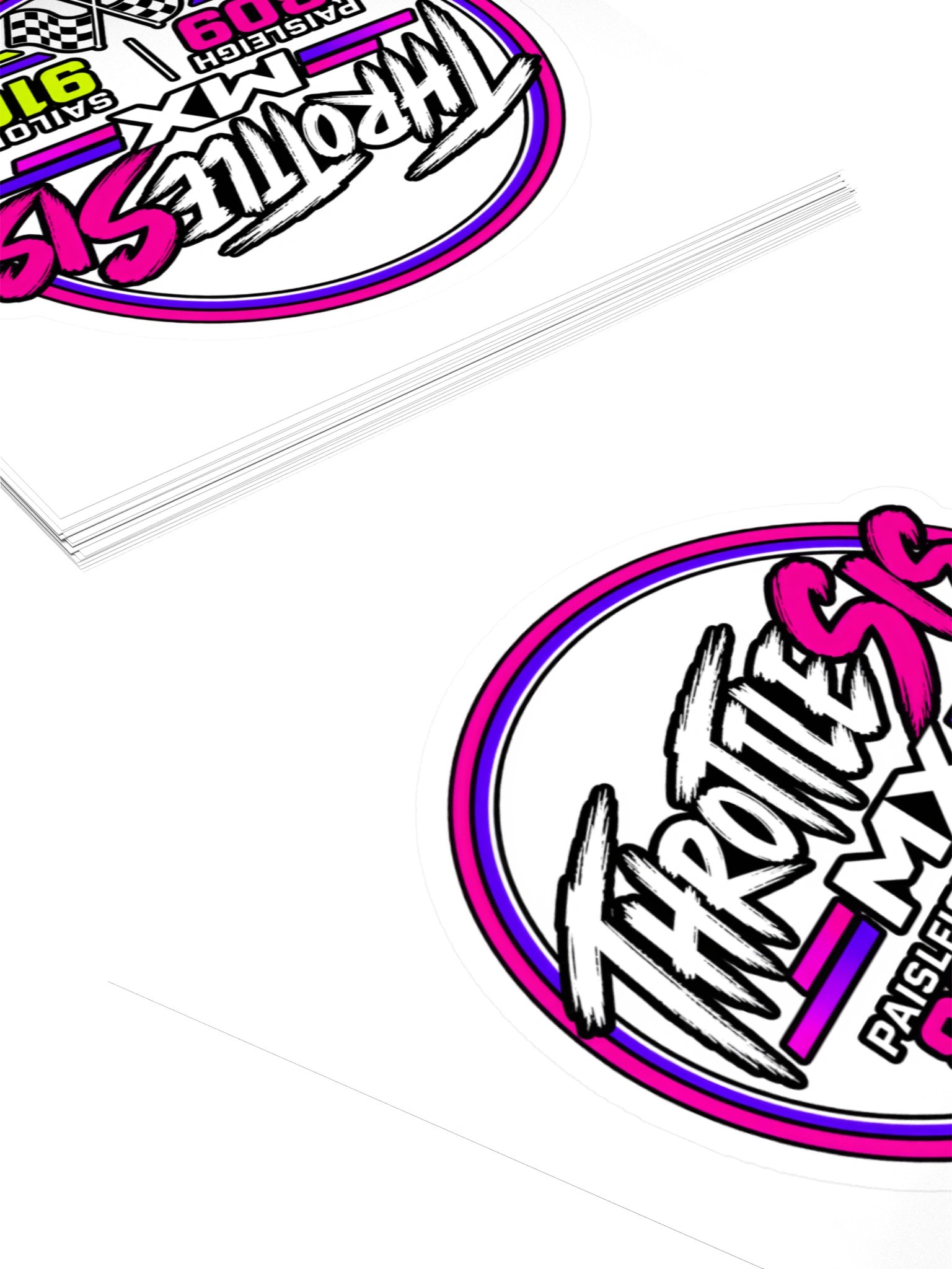 Throttle Sis MX Racing Sticker product image (10)