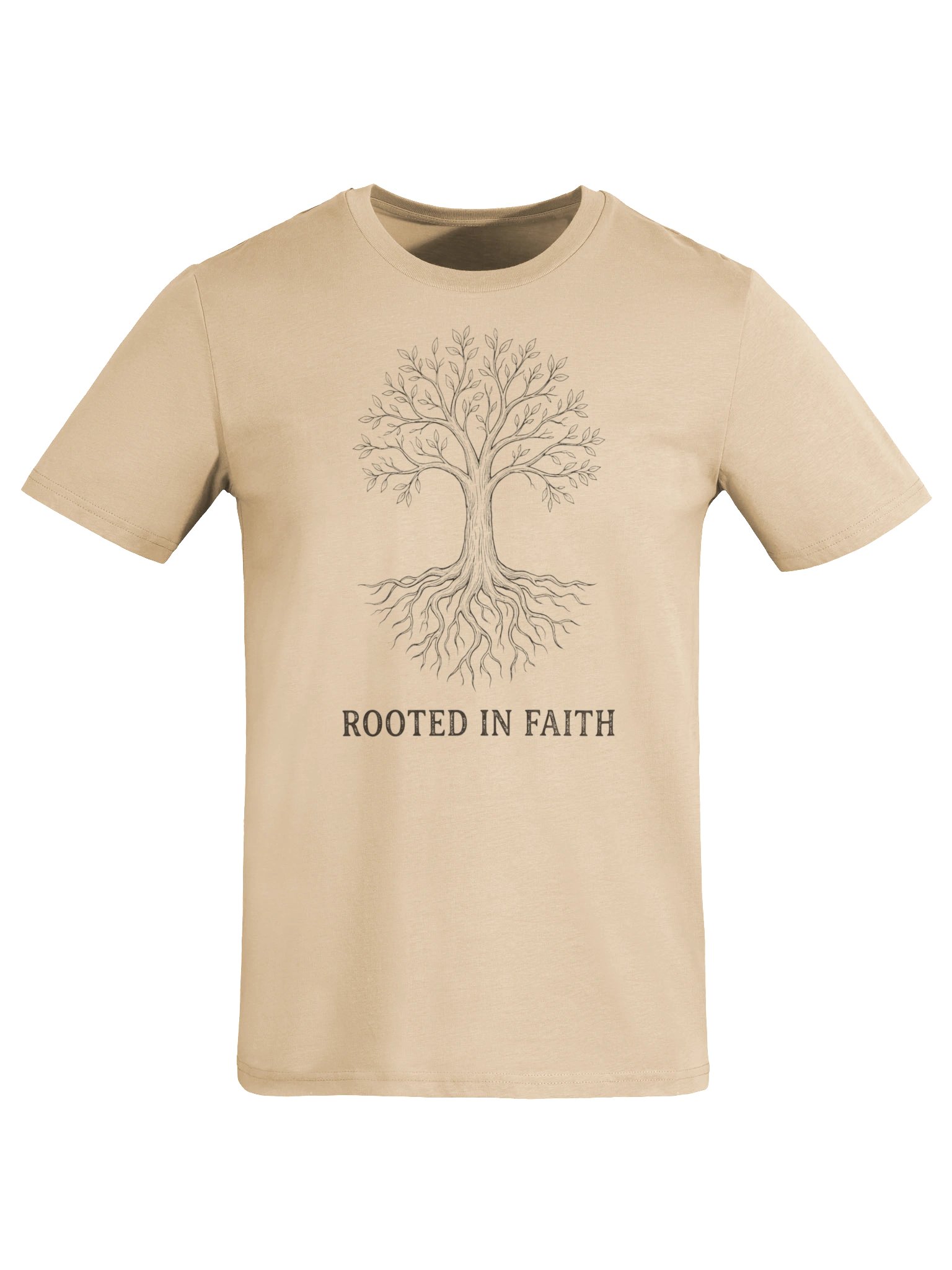 Rooted in Faith T-Shirt – Christian Faith Tee product image (4)