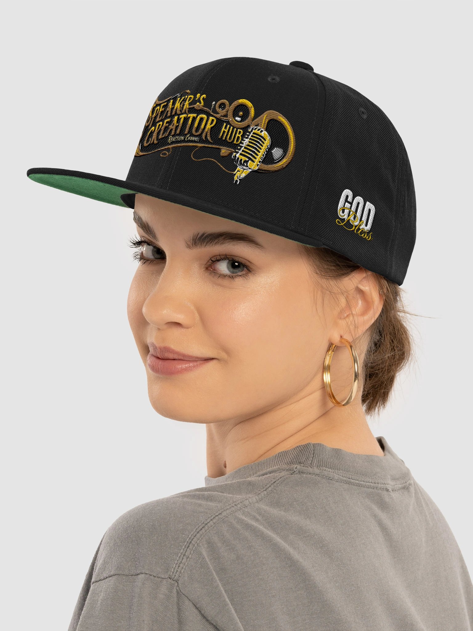 Creator Hub Supporter Cap (Executive Back Mark: GPG) — God Bless / #1 Son product image (5)