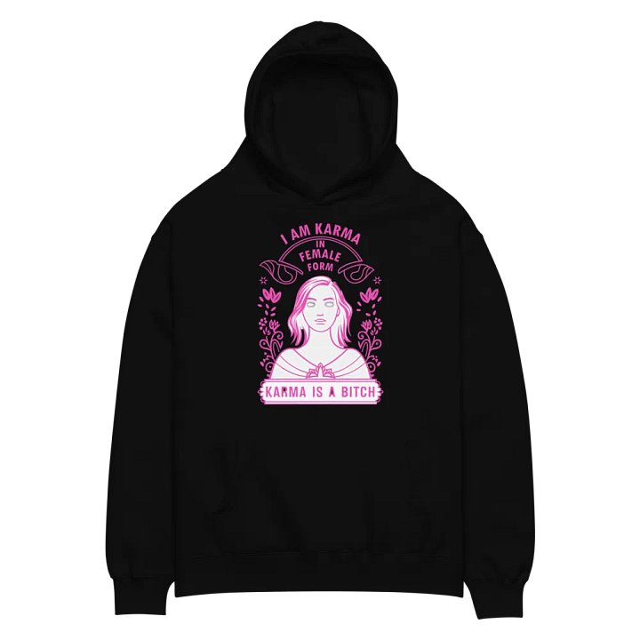 Karma Queen Oversized Hoodie product image (4)