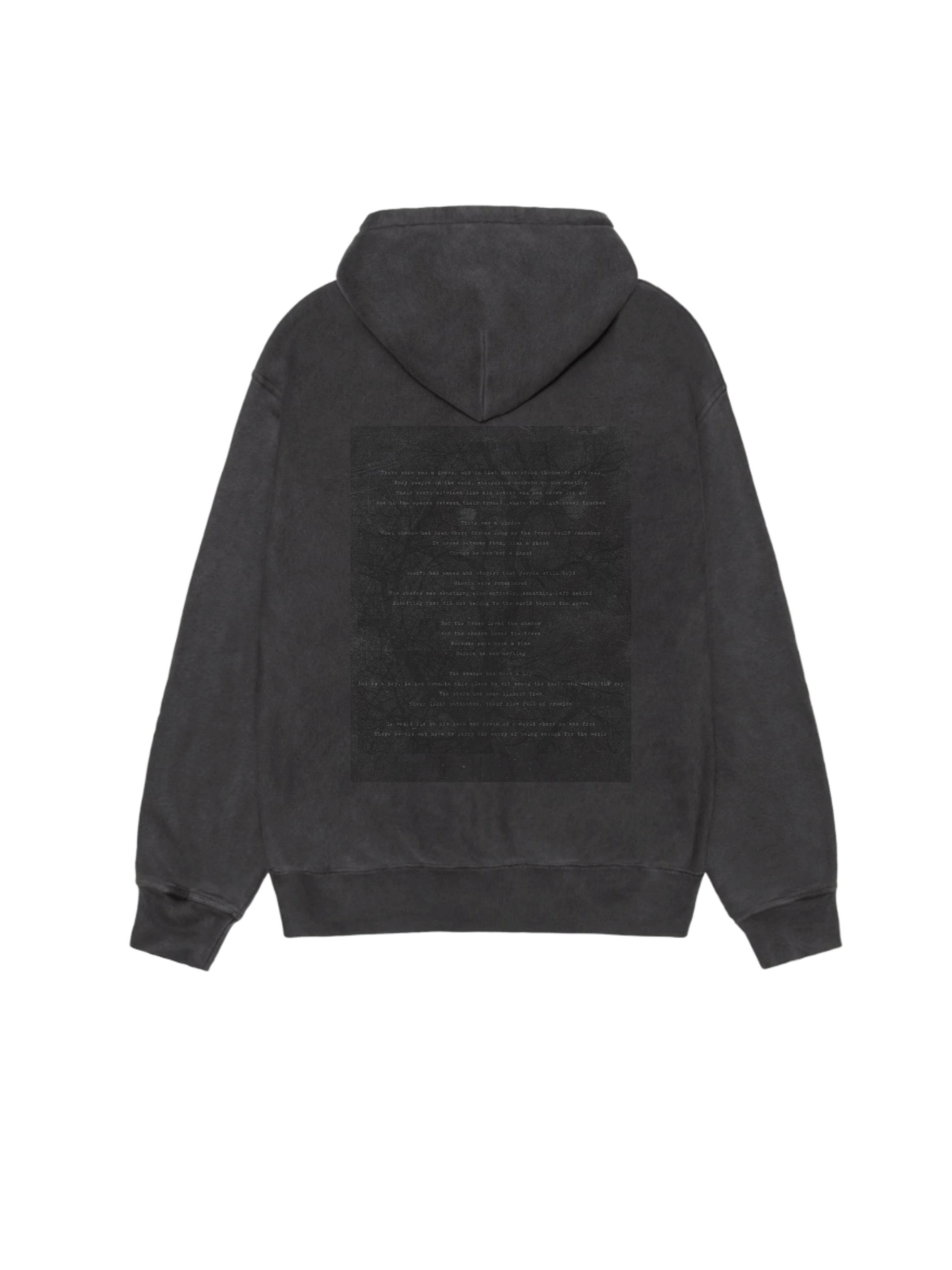The Shadow solar print vintage dye hoodie product image (2)