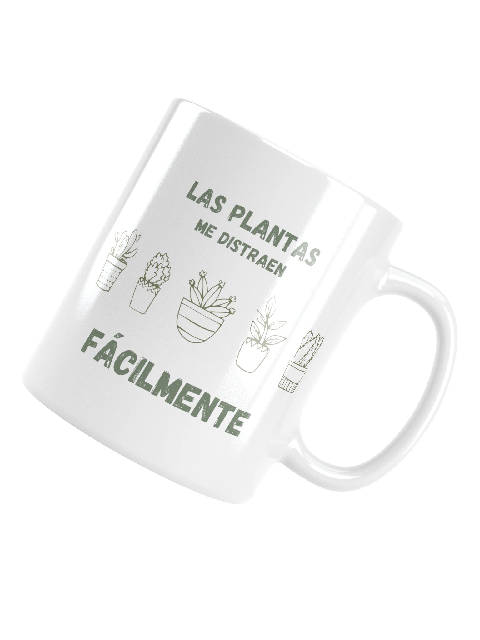 Taza Las Plantas Me Distraen Fácilmente | Taza Divertida para Amantes de las Plantas | Regalo Plant Lover product image (6)