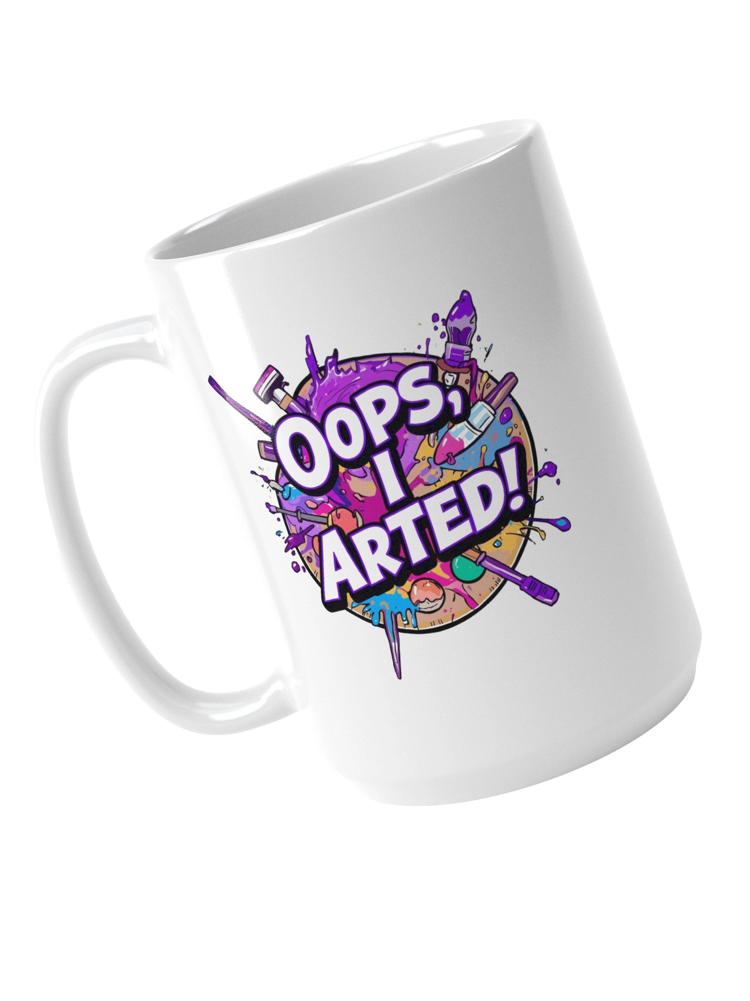 Oop, I Arted! Cup product image (4)