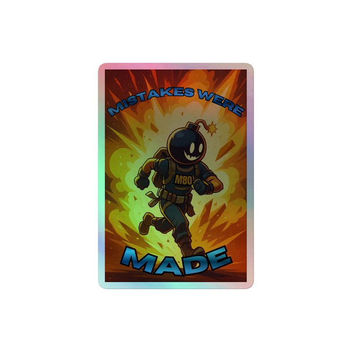 mistakes were made sticker product image (2)