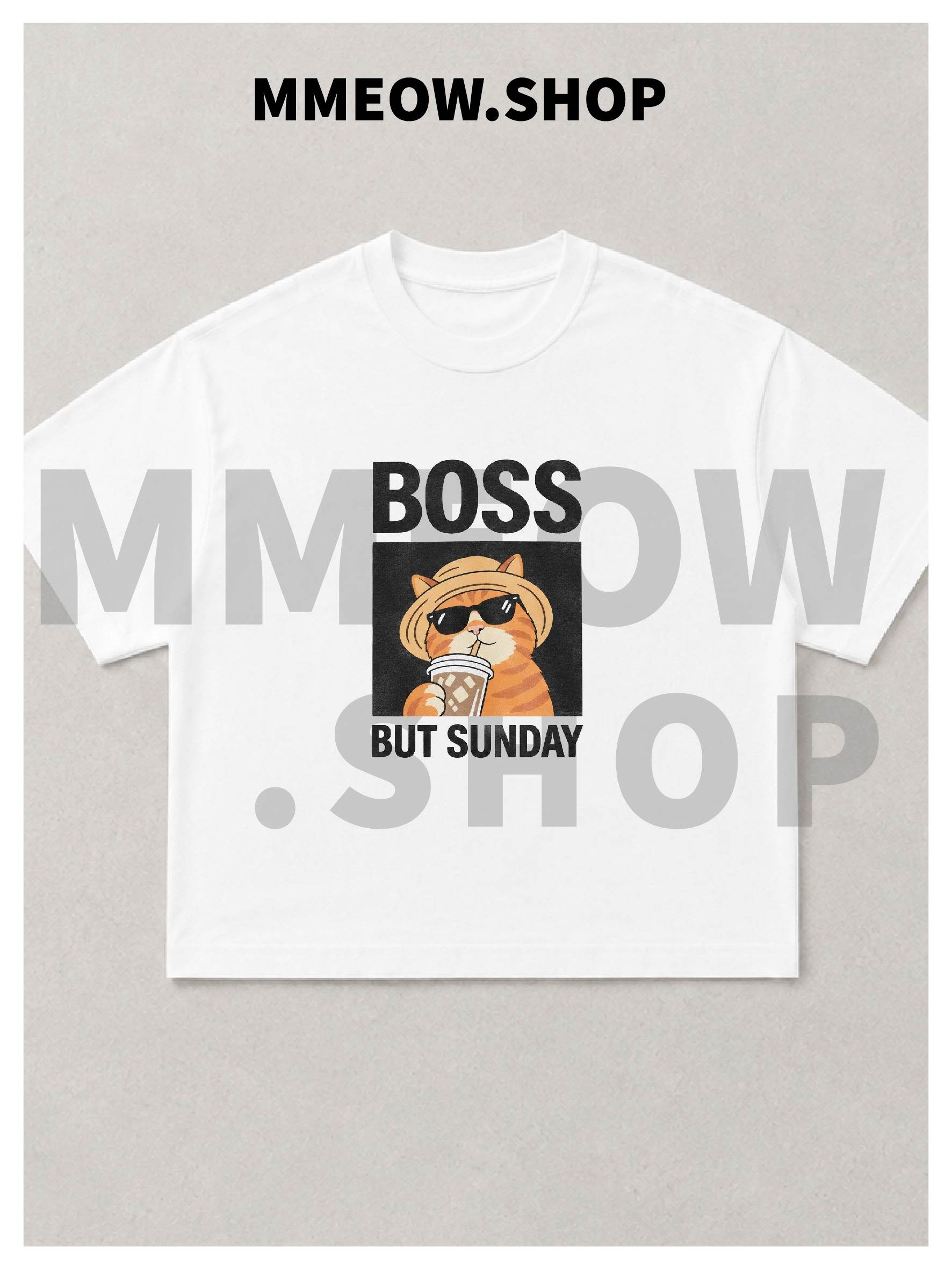 BOSS BUT SUNDAY BOXY T - SHIRT PRINTED product image (3)