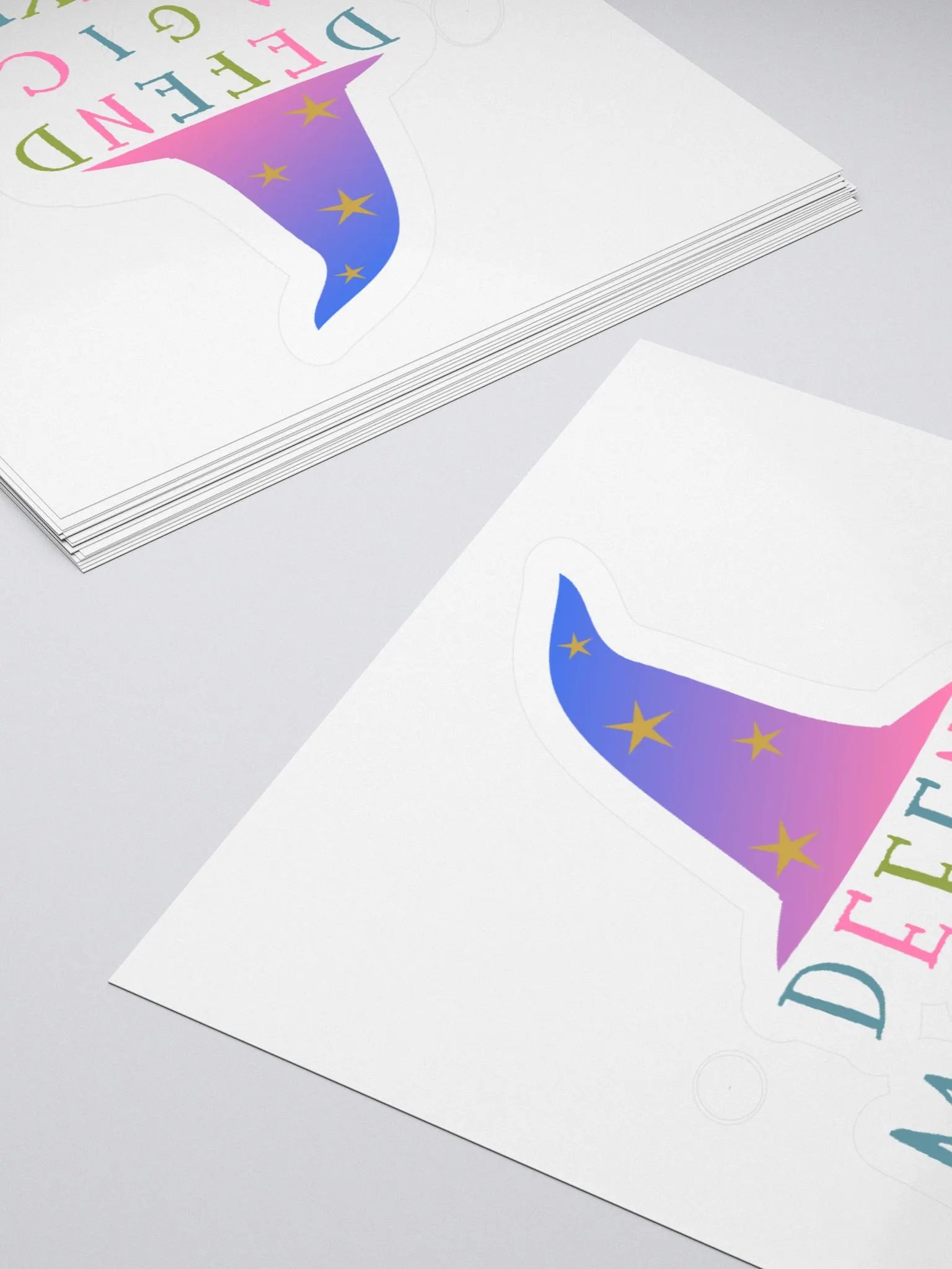 Defend Magical Thinking Sticker product image (10)
