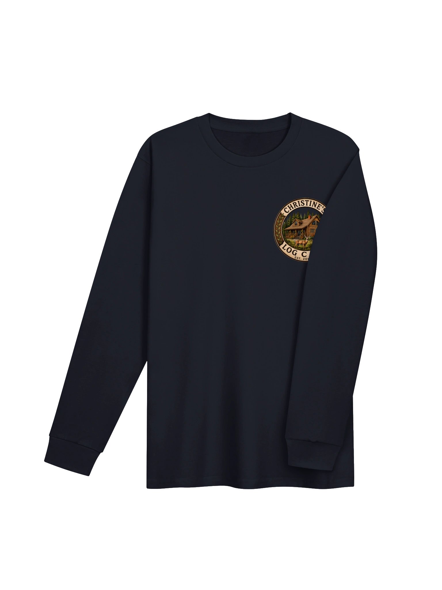 Christine’s Log Cabin Weekend Long Tee product image (36)