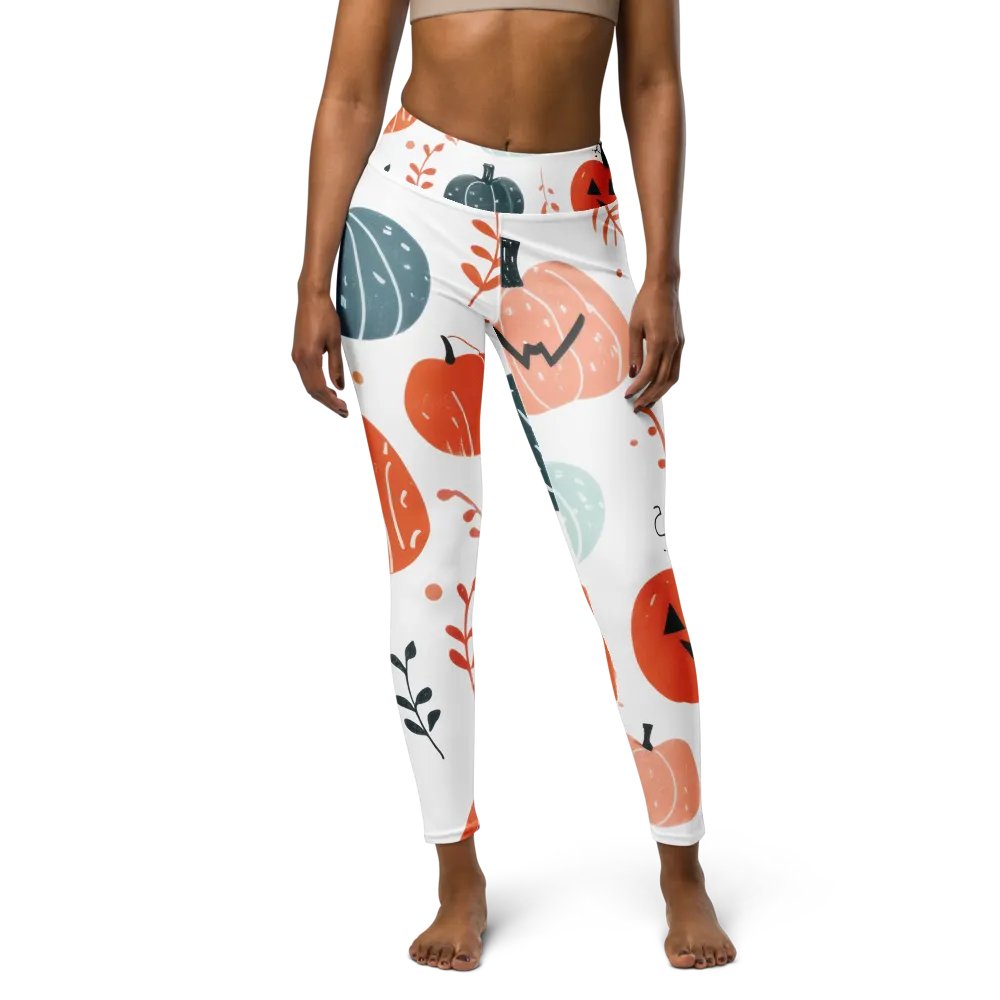 Whimsy Pumpkins Activewear Leggings product image (6)
