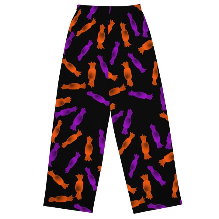 Candy on Black Wideleg Pants product image (1)