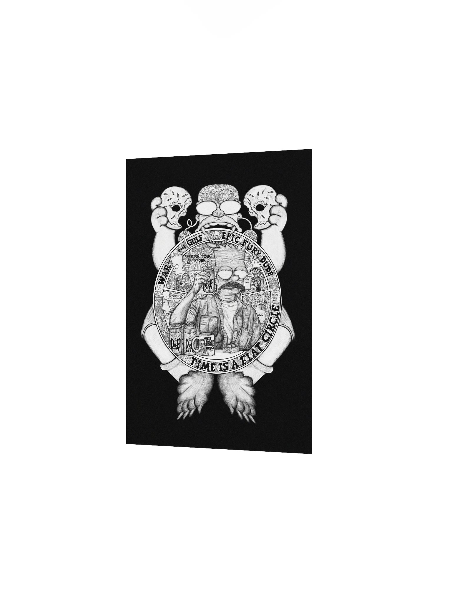 It's Samsara! B/W Print product image (23)