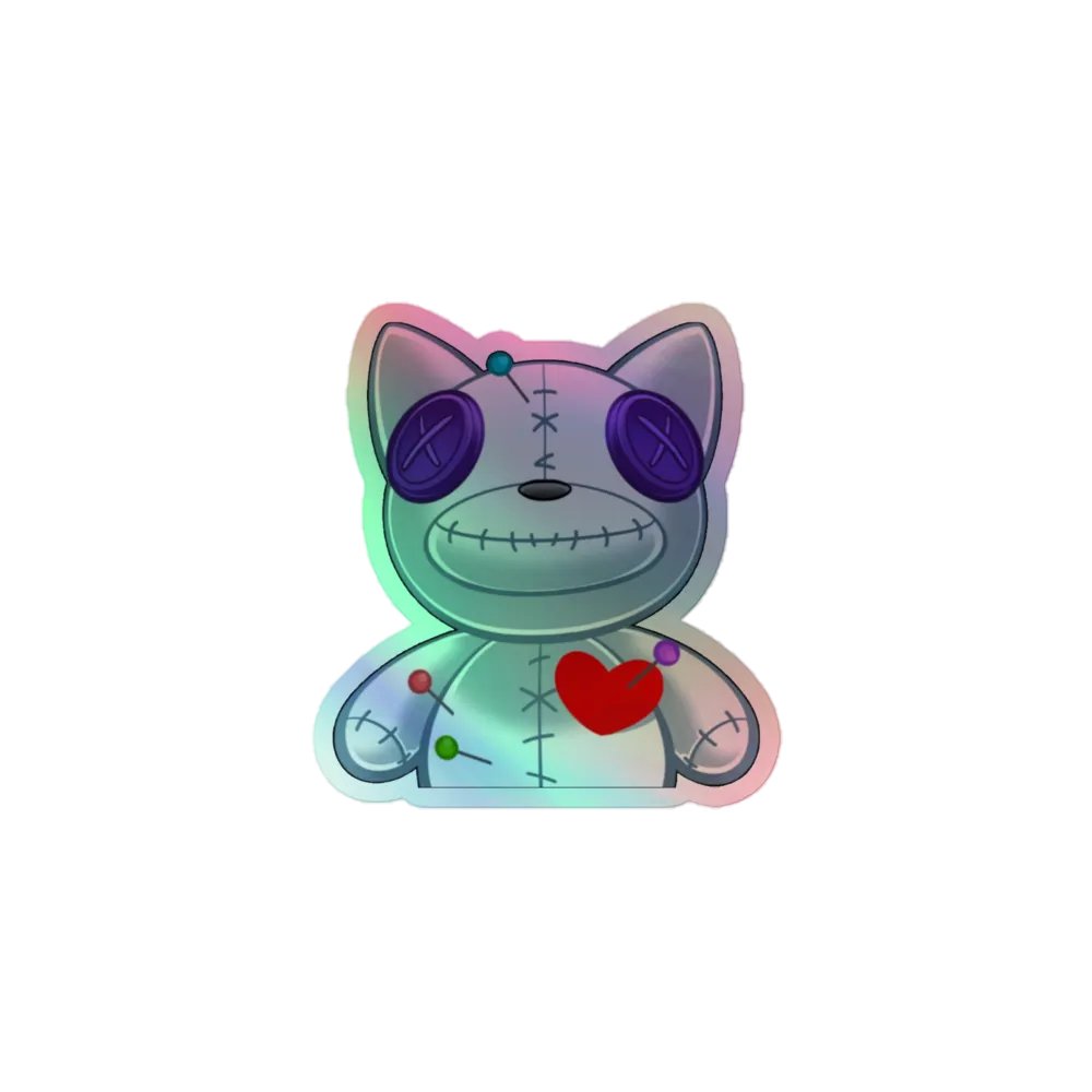 Voodoo fox sticker product image (1)