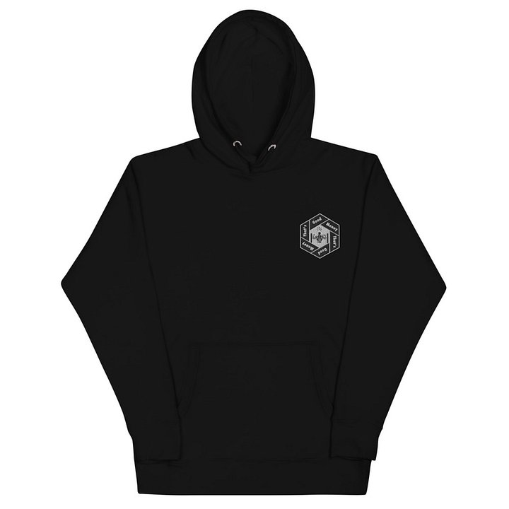 That's Good Money Embroidered Hoodie - Black product image (1)
