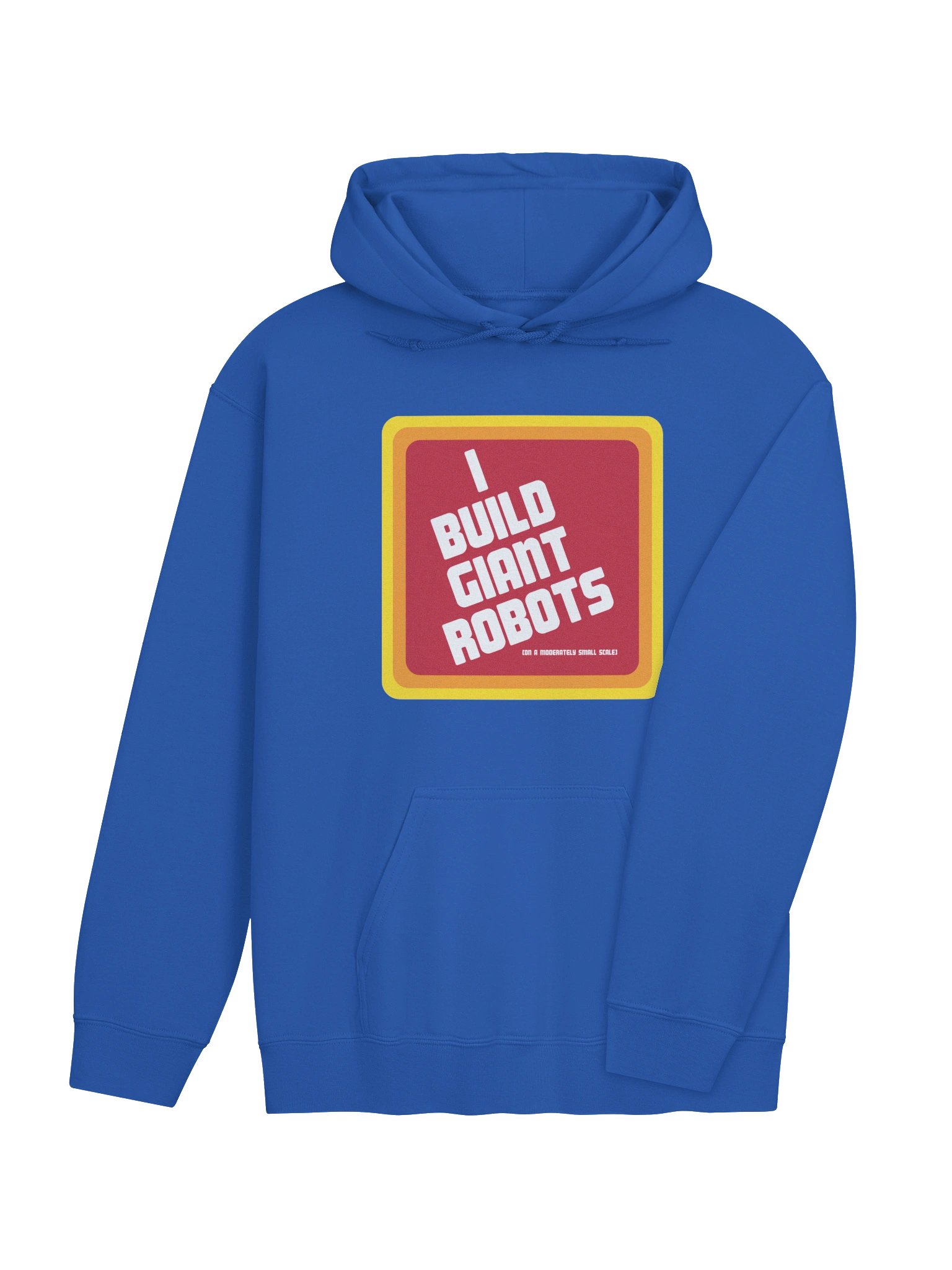 I Build Giant Robots - Retro - Hoodie product image (22)