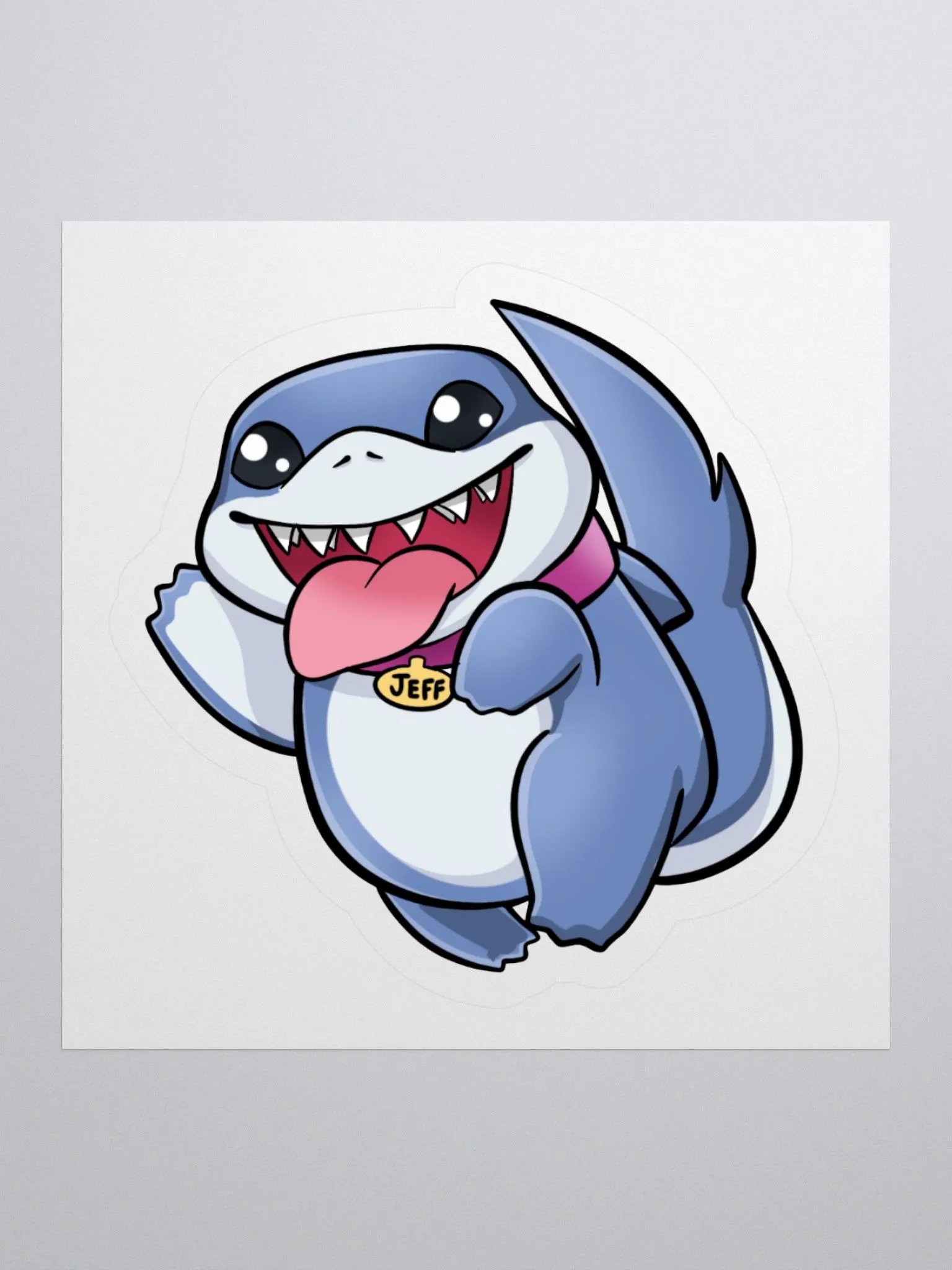 My Name JEFF Sticker product image (1)