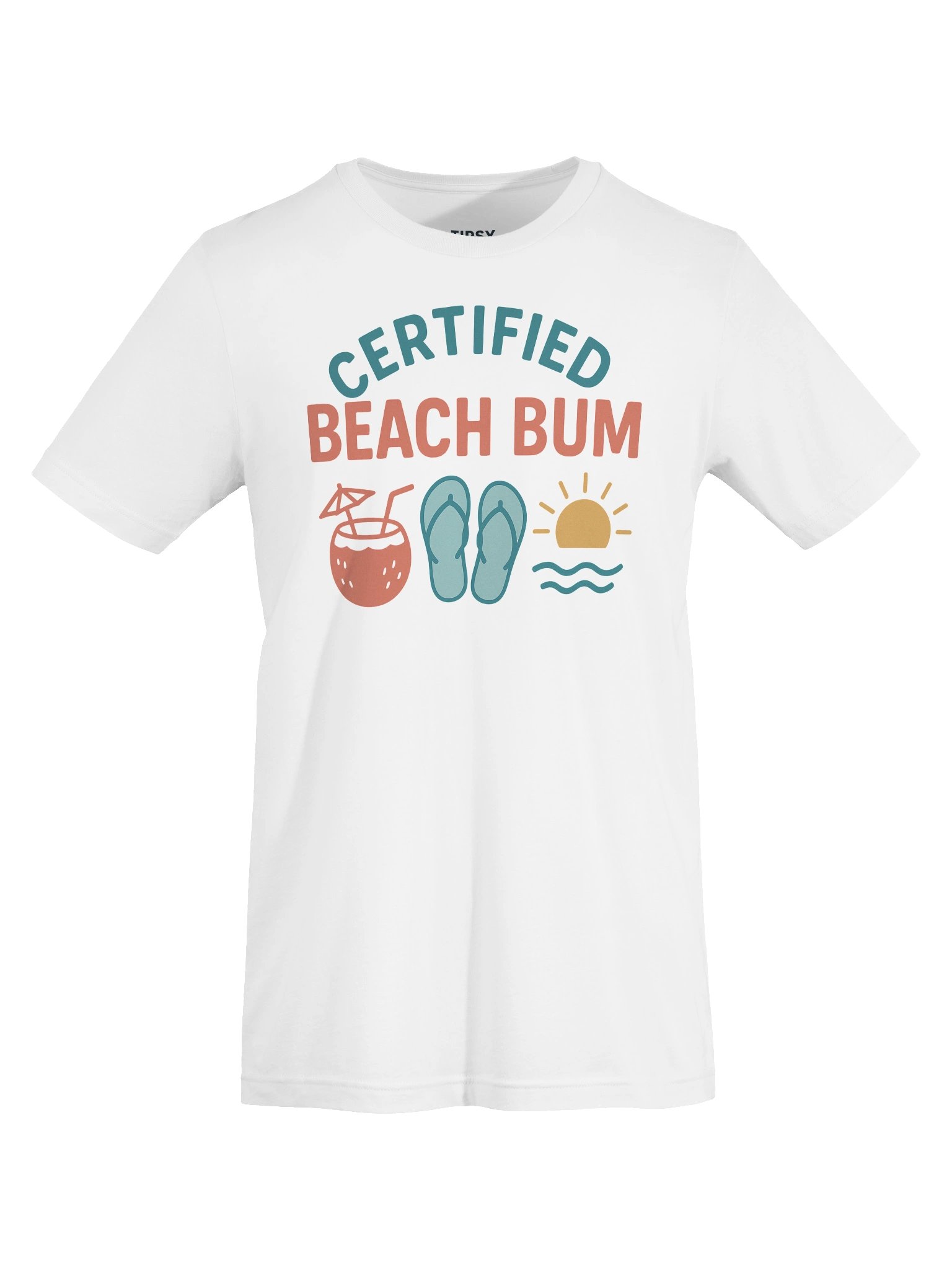 Certified Beach Bum Tropical T-Shirt product image (7)