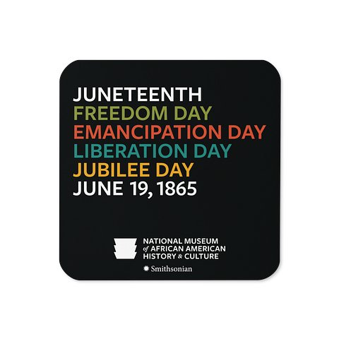 Emancipation Day Coaster product image (2)