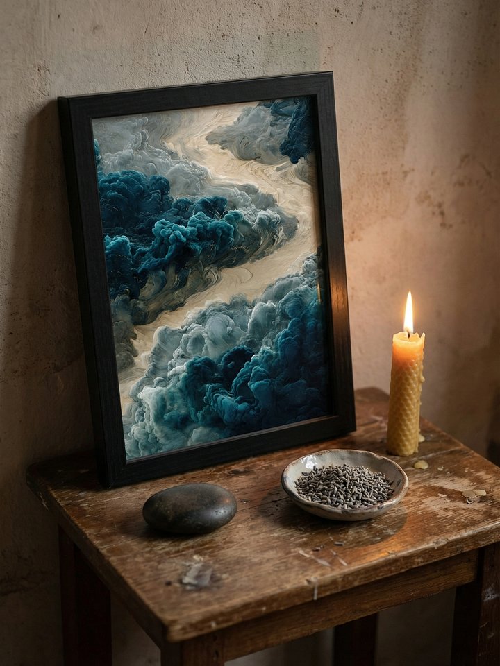 Flow — Grief Altar Print | Wrought & Woven Collection product image (1)