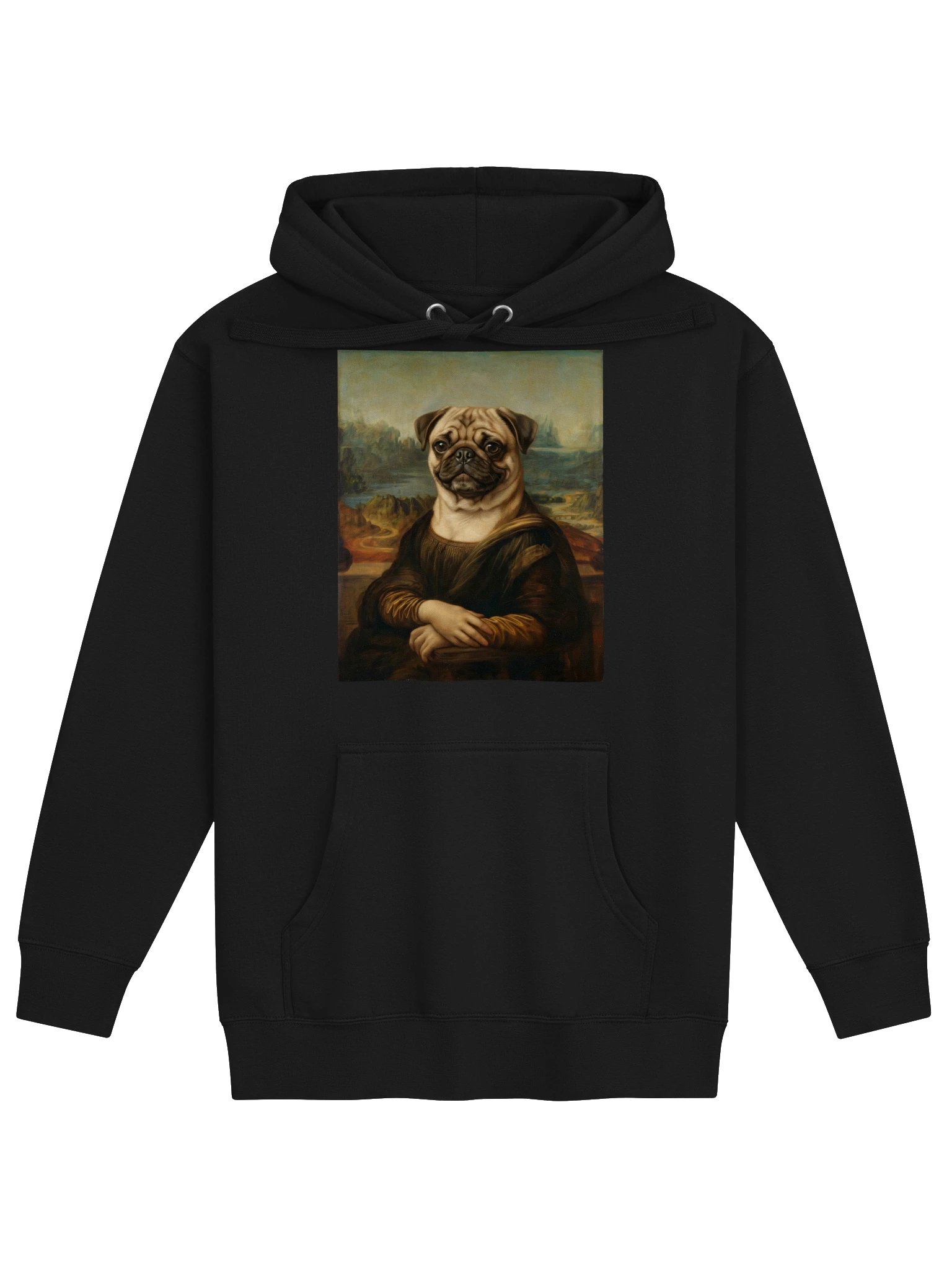Mona Pug Hoodie product image (1)