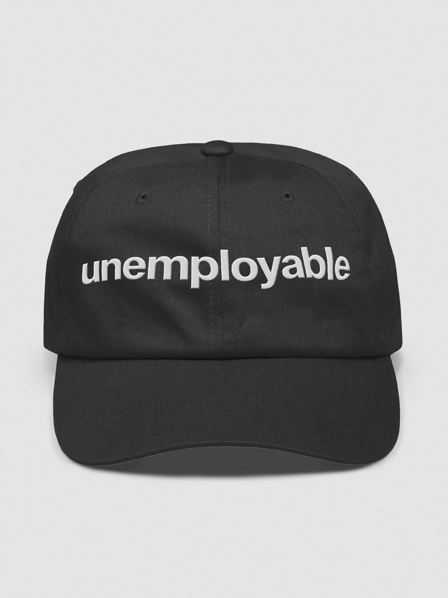 unemployable hat - 100% cotton product image (3)
